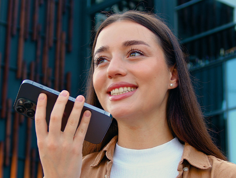Talking Phone Banner