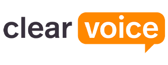 Clear voice logo