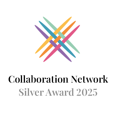Collaboration Network Silver Award winner badge